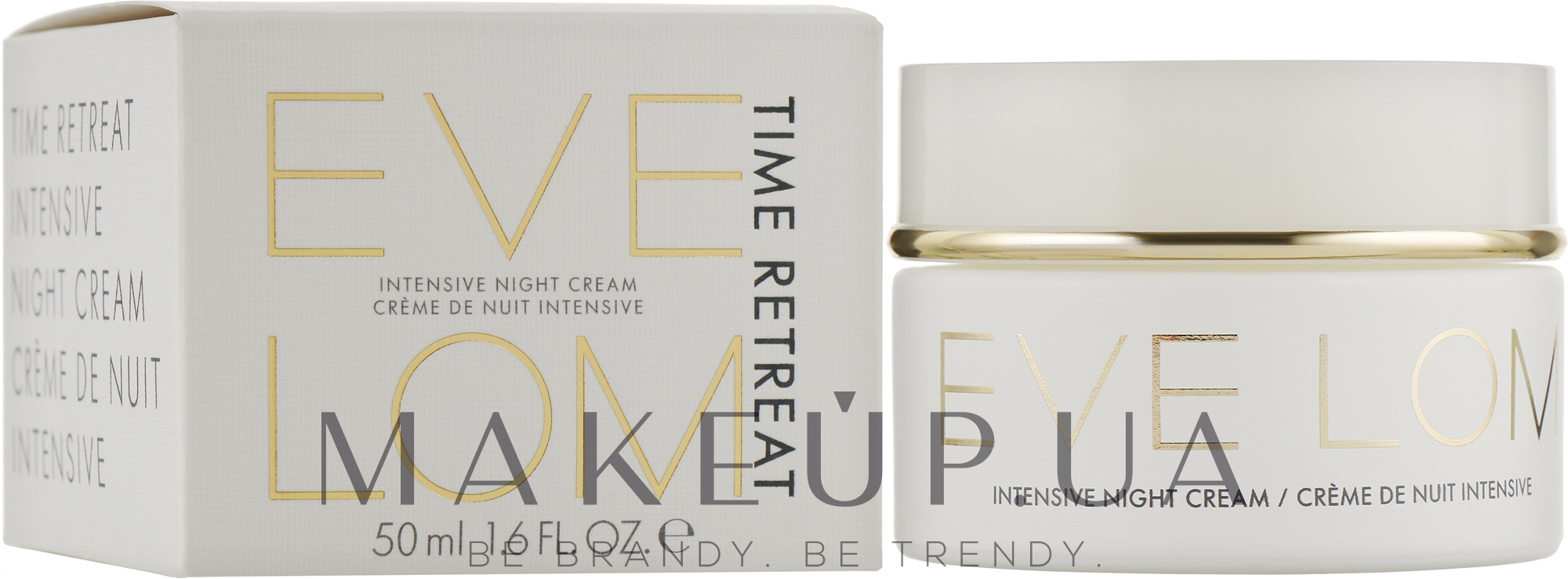 Інтенсивний нічний омолоджувальний крем для обличчя - Eve Lom Time Retreat Intensive Night Cream — фото 50ml