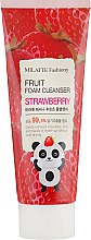 Пінка для вмивання "Полуниця" - Milatte Fruit Foam Cleanser Strawberry — фото N2