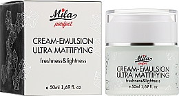 Ультраматувальна крем-емульсія для обличчя - Mila Cream-emulsion Ultra Mattifying — фото N2