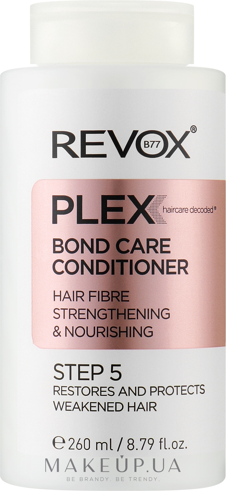 Кондиціонер для живлення і зміцнення волосся, крок 5 - Revox B77 Plex Bond Care Conditioner STEP 5 — фото 260ml