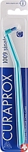 Духи, Парфюмерия, косметика Монопучковая зубная щетка "Single CS 1009", зеленая с синим - Curaprox