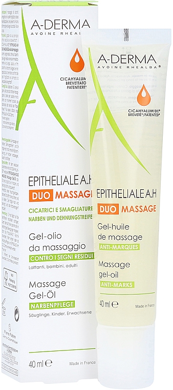 Массажное гель-масло для шрамов и растяжек - A-Derma Epitheliale AH Massage — фото N5