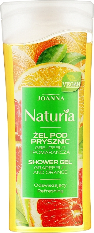 Гель для душу - Joanna Naturia Grapefruit and Orange Shower Gel — фото N1