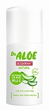 Парфумерія, косметика Натуральний дезодорант - Dr. Aloe Natural Deodorant