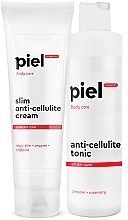 Набір "Антицелюлітний" - Piel Cosmetics (b/tonic/250ml + b/cr/150ml) — фото N1