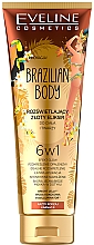 Сияющий эликсир для лица и тела 6в1 - Eveline Cosmetics Brazilian Body Glow Elixir — фото N3