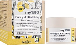 Дневной био-крем против морщин 40+ - Farmona Canadian Biolifting 40+ Yellow Birch Anti Ageing Day Cream — фото N2