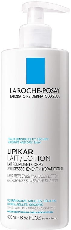 Увлажняющее молочко для тела - La Roche-Posay Lipikar Lait