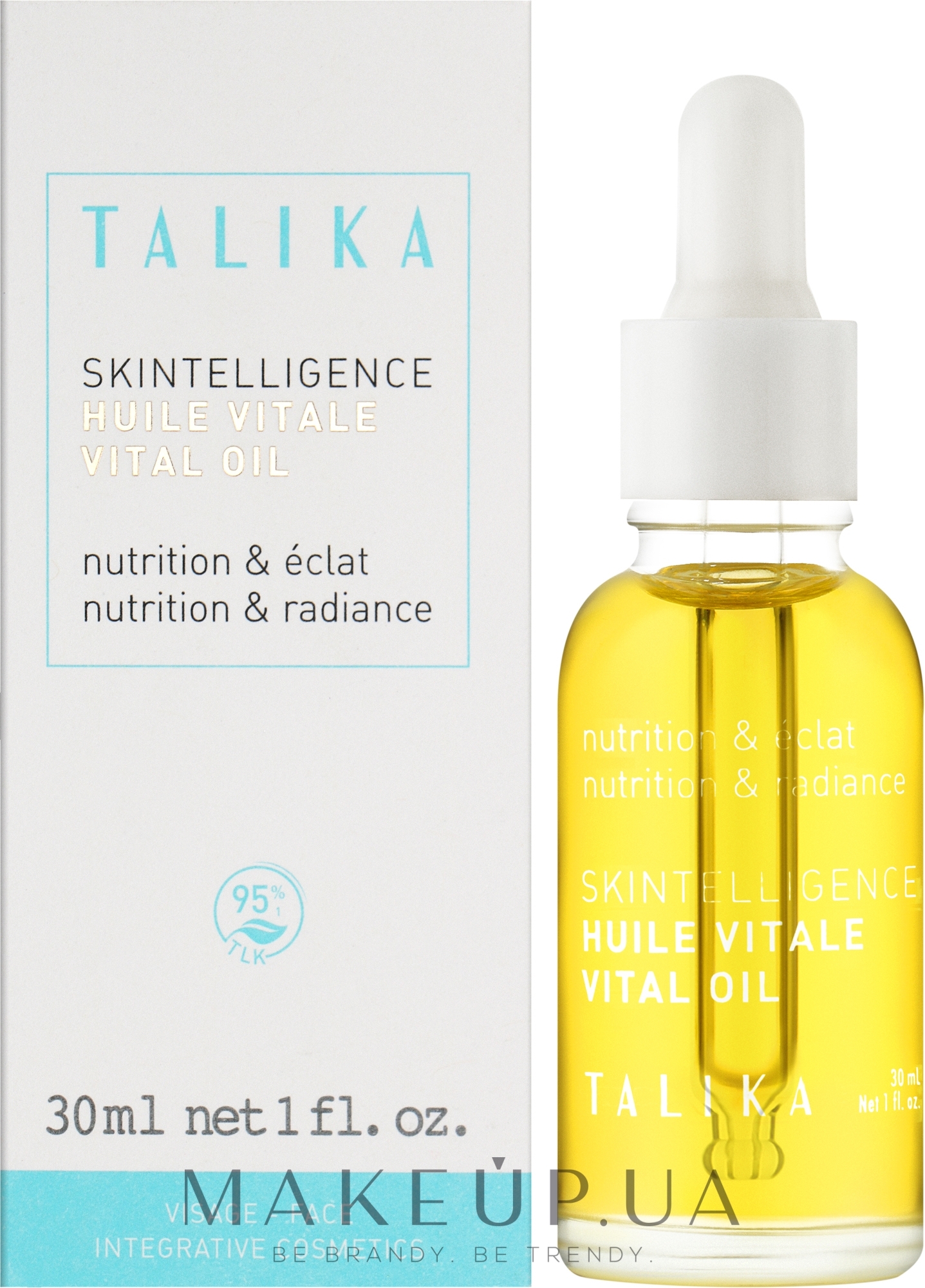 Живильна і регенерувальна олія для обличчя - Talika Skintelligence Vital Oil — фото 30ml