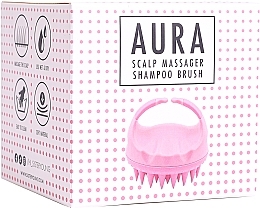 Щітка для шампуню і масажер шкіри голови, рожева - Sister Young Aura Scalp Massager Shampoo Brush — фото N4