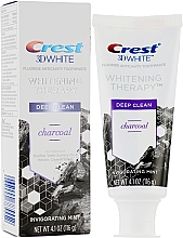 Отбеливающая зубная паста - Crest 3D White Whitening Therapy Charcoal — фото N4