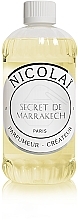Духи, Парфюмерия, косметика Спрей для дома - Nicolai Parfumeur Createur Secret De Marrakech Spray Refill (сменный блок)
