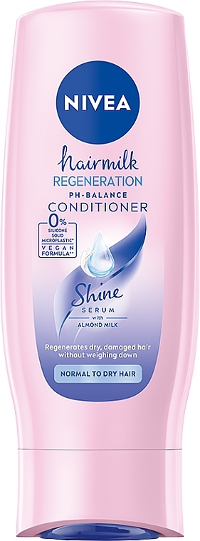 Кондиціонер для нормального волосся - NIVEA Hairmilk Natural Shine Conditioner