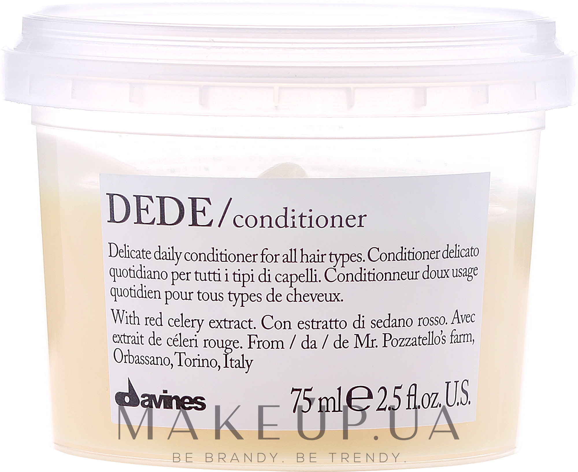 Делікатний кондиціонер - Davines Essential Haircare Dede Delicate Air Conditioning — фото 75ml