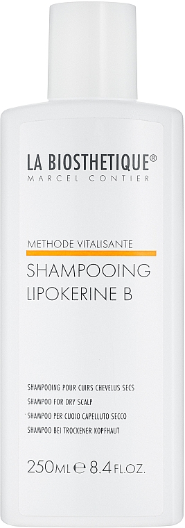 Шампунь для сухой кожи головы - La Biosthetique Methode Vitalisante Lipokerine Shampoo B — фото N1