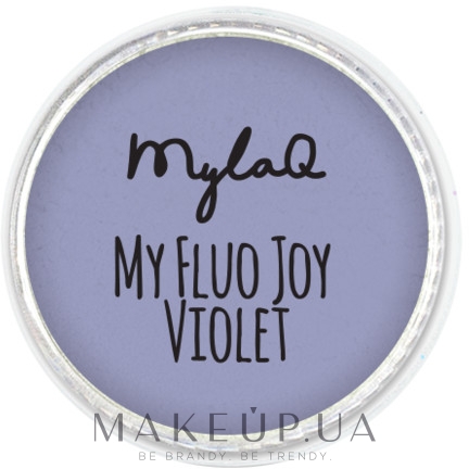 Пігмент для нігтів - MylaQ My Fluo Joy — фото Violet