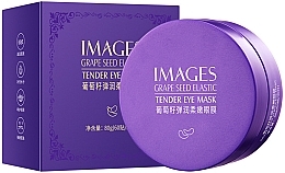 Гидрогелевые патчи под глаза с экстрактом виноградных косточек - Images Grape Seed Elastic Tender Eye Mask — фото N1