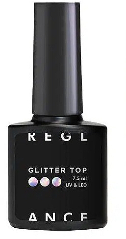 Глітерний топ для нігтів - Reglance Glitter Top