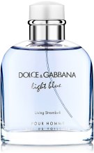 Духи, Парфюмерия, косметика Dolce & Gabbana Light Blue Living Stromboli Pour Homme - Туалетная вода (тестер с крышечкой)