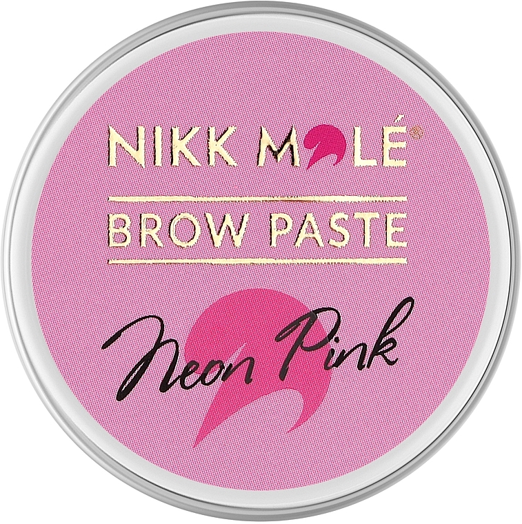 Паста для брів - Nikk Mole Neon Pink Brow Paste — фото N2