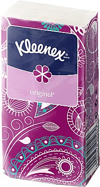 Паперові носові хустки "Original", 10 шт - Kleenex — фото N1