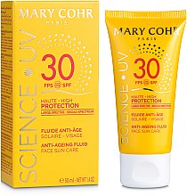 Духи, Парфюмерия, косметика Солнцезащитная эмульсия с пигментом SPF 30 - Mary Cohr SPF 30 Anti-Ageing Fluid