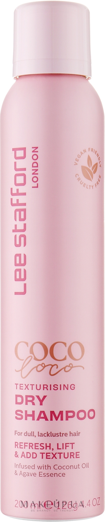 Сухой шампунь для волос - Lee Stafford CoCo LoCo With Agave Texturising Dry Shampoo — фото 200ml
