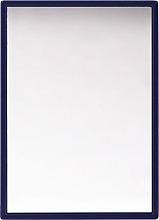 Компактное прямоугольное зеркальце, в синей оправе - Donegal Mirror — фото N1