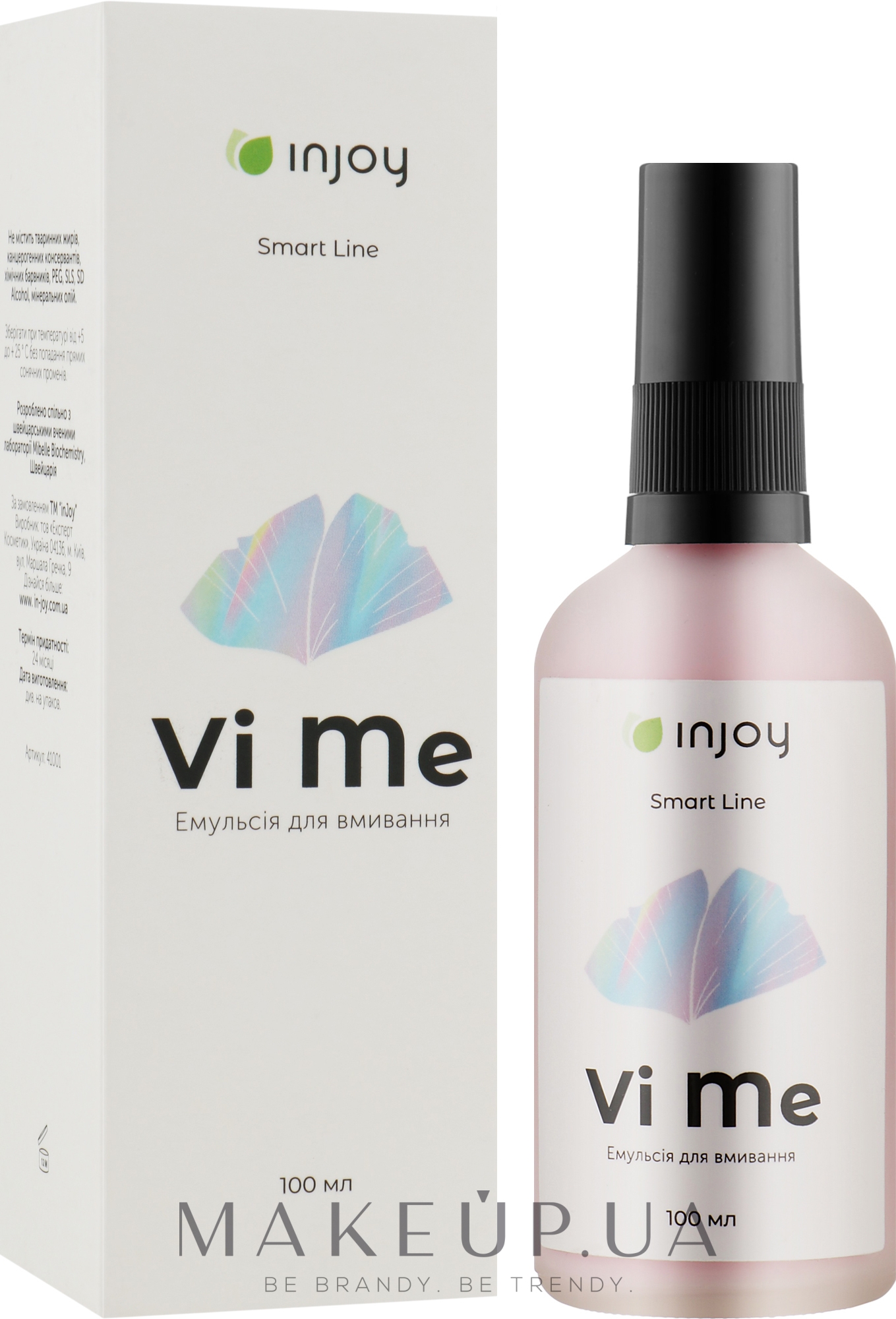 Вітамінно-мінеральна емульсія для вмивання - InJoy Smart Line Vi Me — фото 100ml