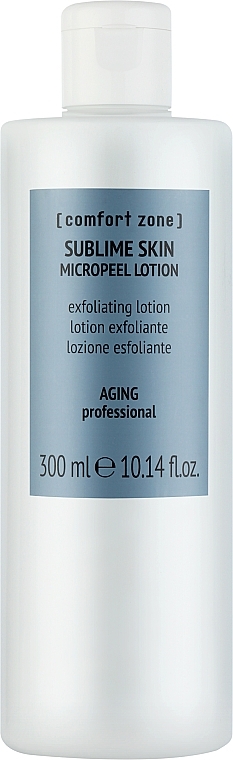 Лосьйон-мікропілінг для обличчя - Comfort Zone Sublime Skin AHA Micropeel Lotion — фото N1