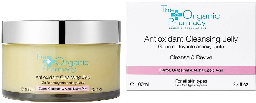 Желеподібний очищувальний засіб для обличчя - The Organic Pharmacy Antioxidant Cleansing Jelly — фото N1