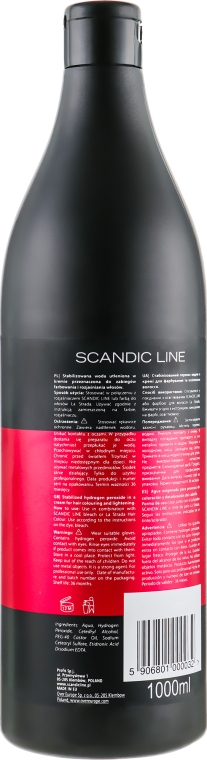 Окислювач для волосся - Profis Scandic Line Oxydant Creme 12% — фото N4