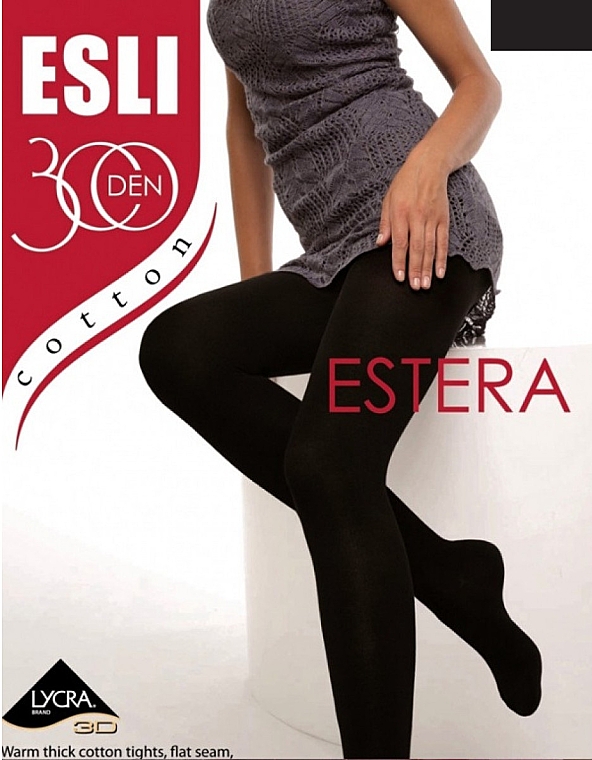 Колготки "Estera" 300 den, nero - Esli