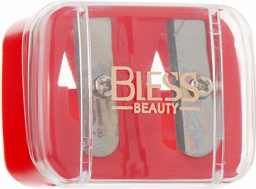 Косметическая точилка для карандашей, красная - Bless Beauty — фото N2