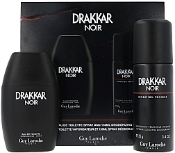 Духи, Парфюмерия, косметика Guy Laroche Drakkar Noir - Набор (edt/100ml + deo/150ml)