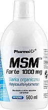 Парфумерія, косметика Харчова добавка "МСМ Форте", 1000 мг  - Pharmovit MSM Fotre 1000 Mg