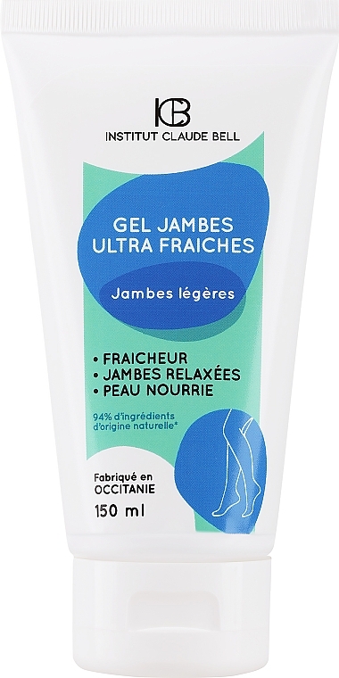 Тонізувальний, охолоджувальний гель для ніг - Institut Claude Bell Ultra Fresh Legs Gel — фото N1