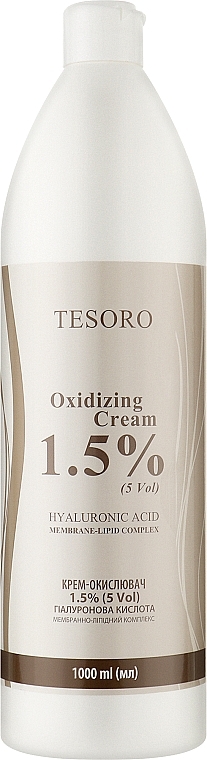 Крем-окислитель 1,5% - Moli Cosmetics Tesoro Oxidizing Cream 5 Vol — фото N1