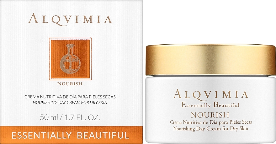 Живильний денний крем для сухої шкіри - Alqvimia Nourish Dry Skin Cream — фото N2