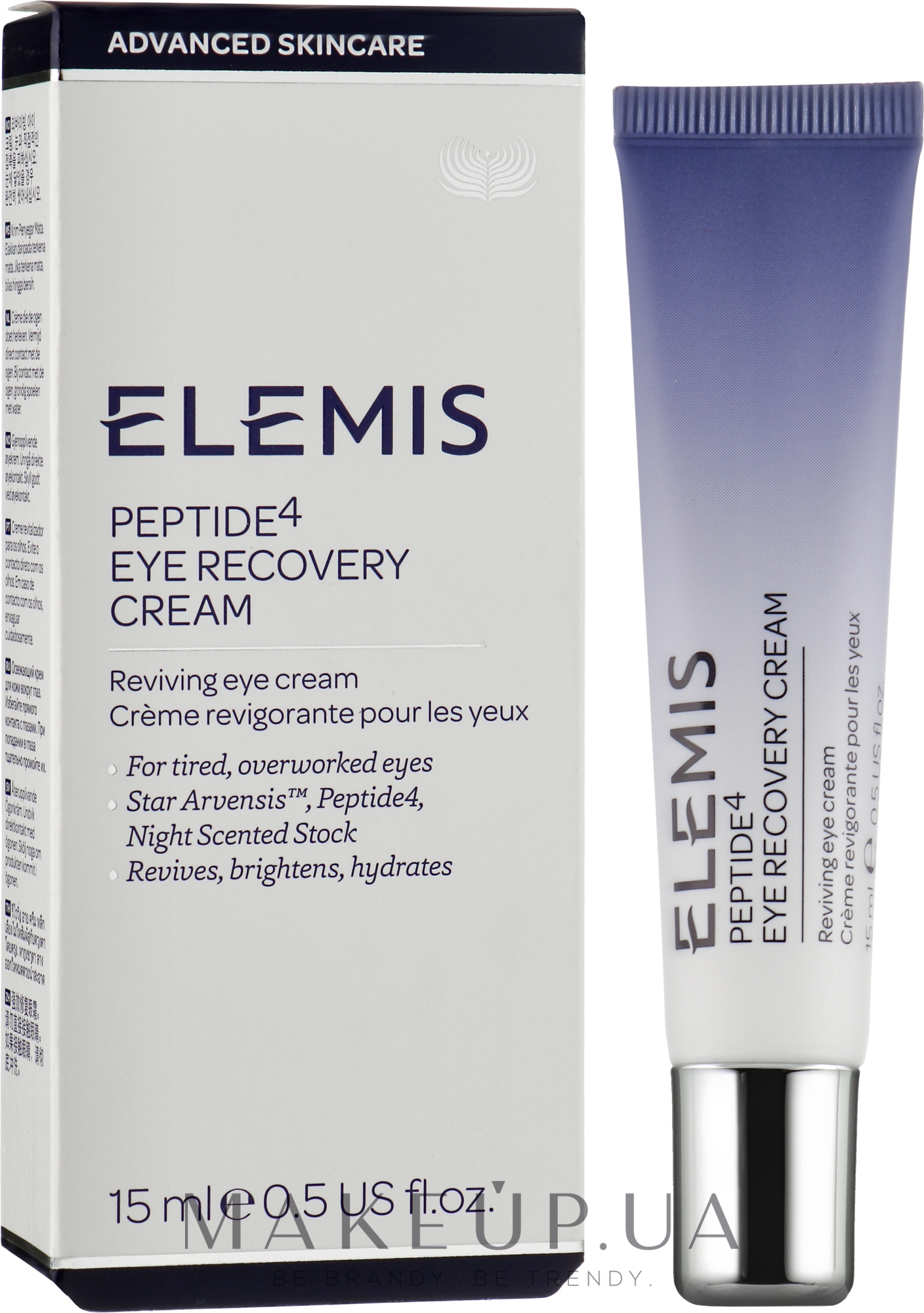 Восстанавливающий крем для век - Elemis Peptide4 Eye Recovery Cream — фото 15ml