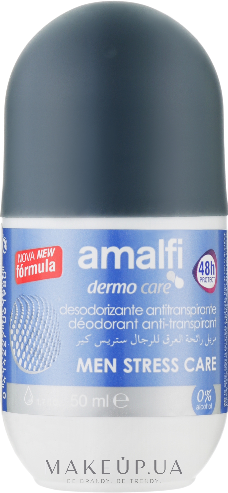 Дезодорант-антиперспирант - Amalfi Dermo Care Men Antiperspirant Deodorant Stress Care — фото 50ml