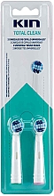 Парфумерія, косметика Насадки для електричних зубних щіток - Kin Total Clean Electric Toothbrush Replacement