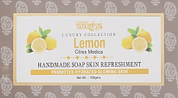 Парфумерія, косметика Мило ручної роботи "Лимон" - Aasha Herbals Luxury Collection Soap