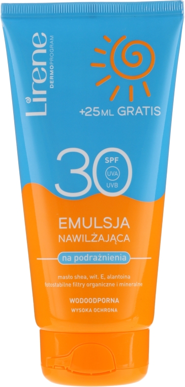 Емульсія для засмаги - Lirene Sun Care Moisturizing Emulsion SPF30 — фото N5