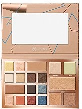 Духи, Парфюмерия, косметика Палетка для макияжа - BH Cosmetics Desert Oasis 19 Color Shadow & Highlighter Palette