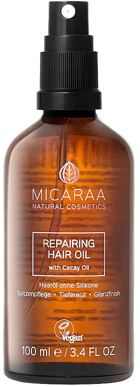 Восстанавливающее масло для волос - Micaraa Repairing Hair Oil — фото N1