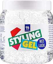 Гель для укладки волос "Мокрый эффект" - Hegron Styling Gel Wet Look — фото N1