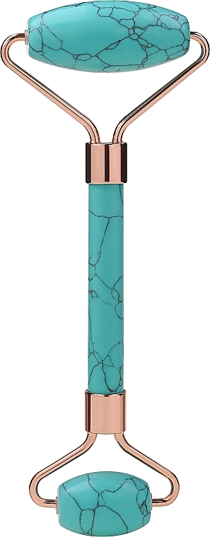 Роллер для лица, бирюзовый - Zoe Ayla Turquoise Stone Roller — фото N1