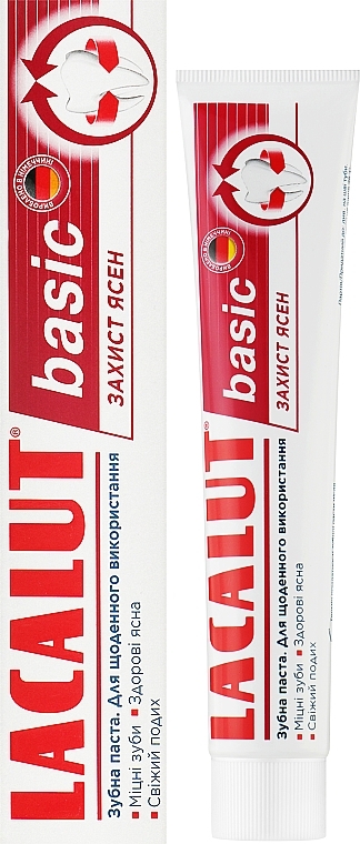 Зубна паста «Захист ясен» - Lacalut Basic — фото N2