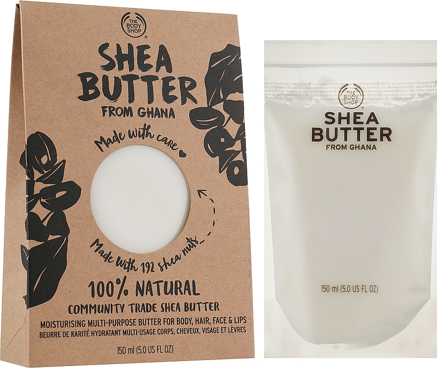 Натуральное масло ши - The Body Shop Shea Butter  — фото N2